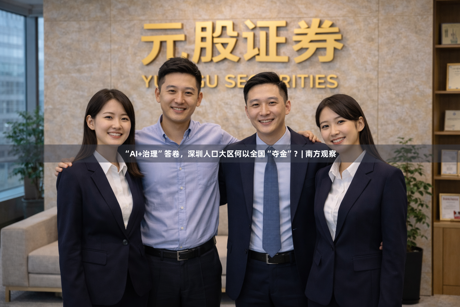 “AI+治理”答卷，深圳人口大区何以全国“夺金”？| 南方观察