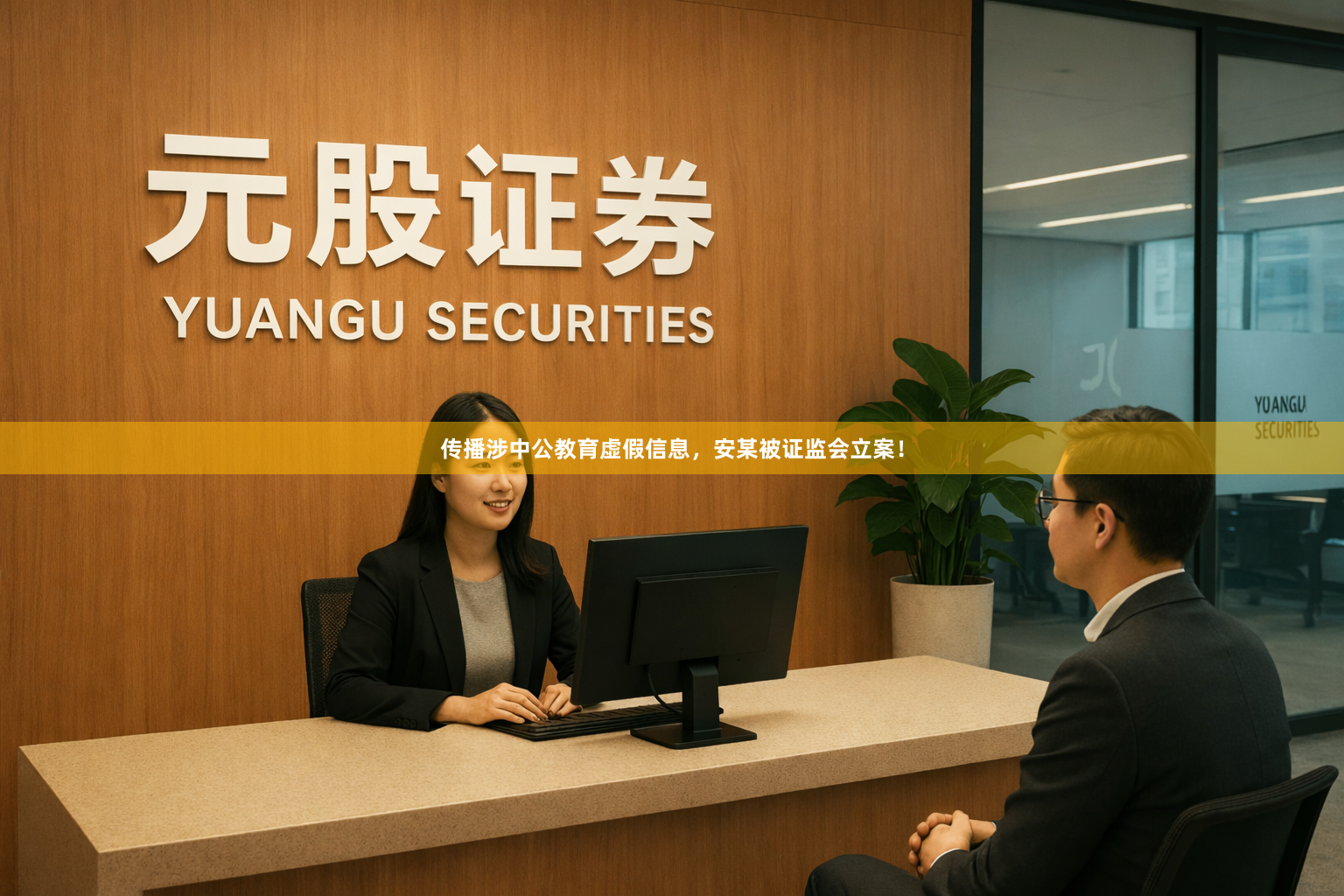 传播涉中公教育虚假信息，安某被证监会立案！